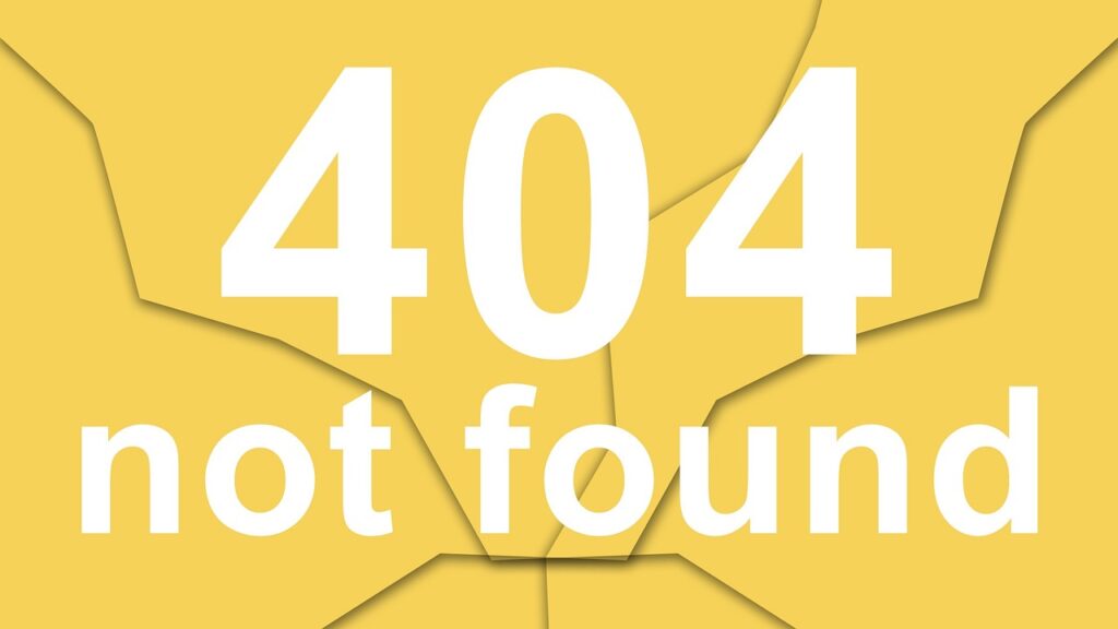 404 page